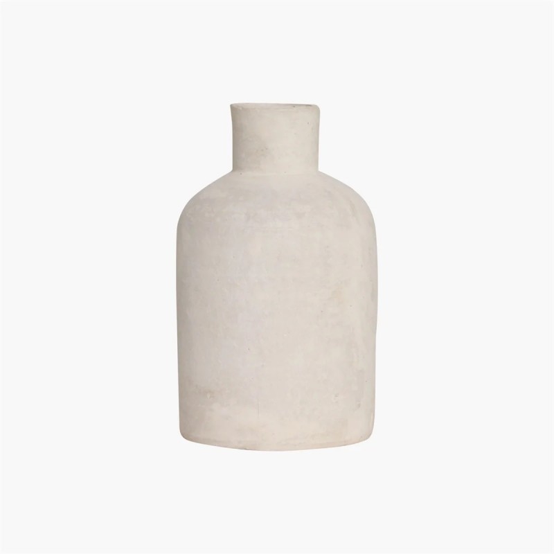 VASE SIMPLE MATT BEIGE CERAMICS